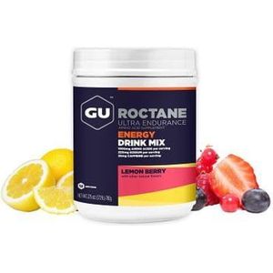 gu roctane energy drink mix lemon red fruit 780g