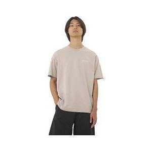 salomon chest logo rx beige heren t shirt met korte mouw