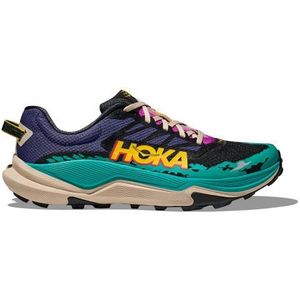 Hoka - Torrent 4 - Trailschoenen - Zwart Multicolour - Lichtgewicht Dempende Trailgrip