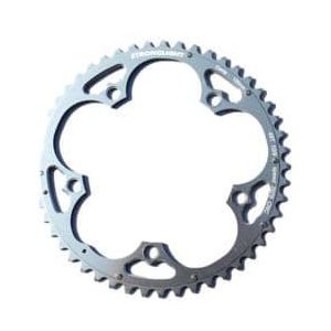stronglight extern kettingblad campagnolo 135 type a 5 spaken 2x9 10v zilver
