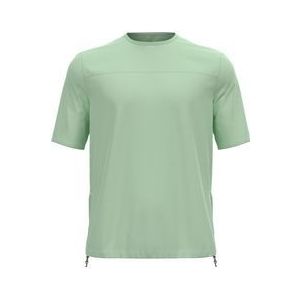 odlo cargo chill tec hyper contrast jersey met korte mouwen groen