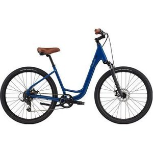 cannondale adventure 2 microshift 7s 27 5  city bike abyss blue