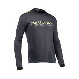 northwave sharp trui met lange mouwen zwart groen