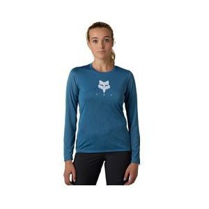fox ranger trudri women s long sleeve jersey slate blue