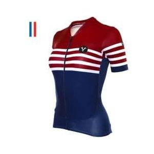 lebram tourmalet korte mouw jersey blauw adjusted fit