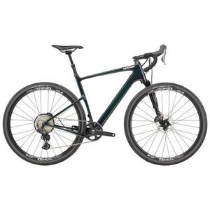 gravelbike cannondale topstone carbon 2 lefty shimano grx 12v 700 mm groen