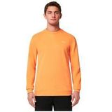 oakley vintage crew soft orange sweatshirt