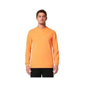 oakley vintage crew soft orange sweatshirt