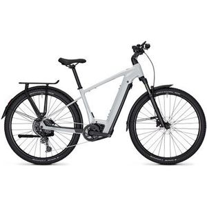 focus aventura  6 7 elektrische hybride fiets shimano cues 10s 625wh 29  grijs 2025