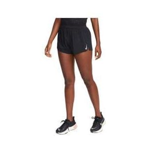 nike dri fit adv aeroswift 3in women s split short black