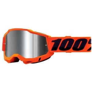 accuri 2 orange 100  goggle  silver mirror lens