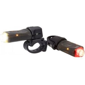 light  amp  motion vya pro smart combo front rear light black