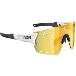 azr aspin rx white  gold lenses