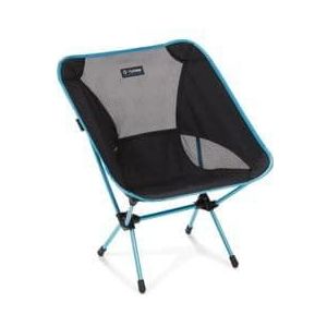 ultralichte vouwstoel helinox chair one zwart  blauw
