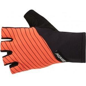 santini riga korte handschoenen oranje zwart