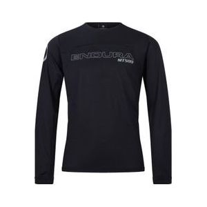 endura mt500 burner kindertrui lange mouw zwart