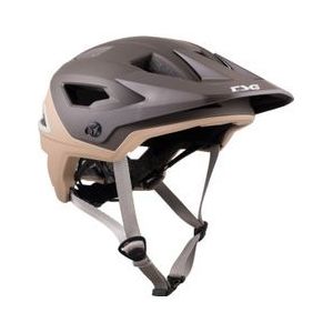 tsg chatter solid color cocoa mint mtb helm