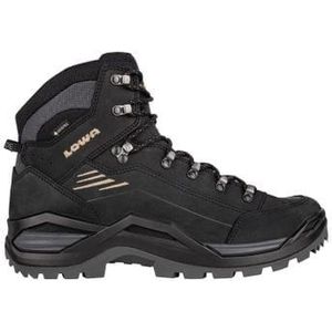 lowa renegade evo gore tex mid wandelschoenen zwart