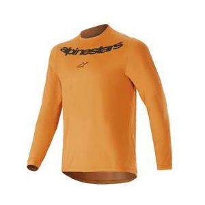 alpinestars a dura rocker orange youth long sleeve jersey