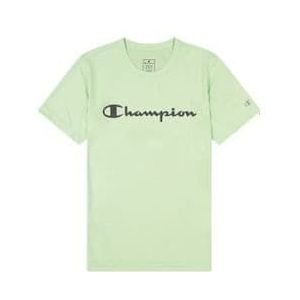 champion micro mesh short sleeve jersey green