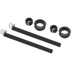 paar riemen  afstandhouders blackburn outpost elite handlebar roll mount kit for handlebar bag