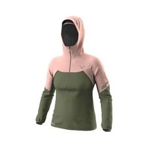 dynafit alpine gtx waterproof jacket rose khaki women