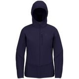 Odlo - Ascent Hybride Jas - Donkerblauw - Merinowolmix - Ademend