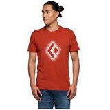 Black Diamond Chalked Up 2 0 T-shirt Met Korte Mouwen Oranje L Man