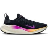 nike reactx infinity run 4 zwart violet dames hardloopschoenen