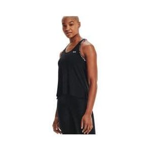 under armour knockout tank top zwart