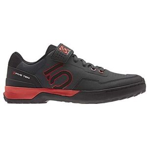 paar fiveten kestrel lace carbon schoenen zwart rood