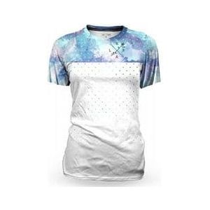 women s loose riders c s aqua short sleeve jersey