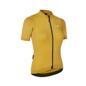 essential women s short sleeve jersey yellow