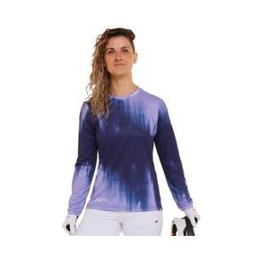 dharco gravity women s long sleeve jersey white blue