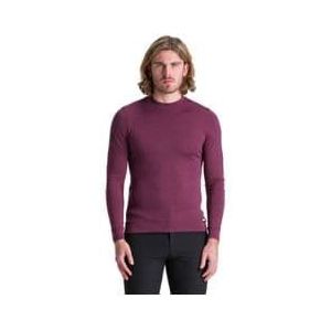 santini impetus merino purple long sleeve sweater