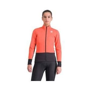 sportful neo softshell orange women s long sleeve jacket xs