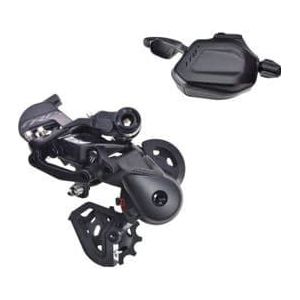 trp g spec dh7 achterderailleur  shifter kit zwart