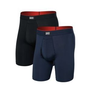 Saxx - Multi Sport - Boxershorts - Blauw Zwart - Set van 2