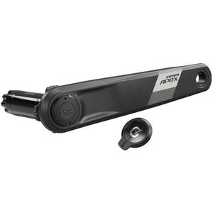 sram apex axs power sensor crank zwart  linkshandige crank