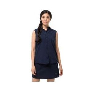 jack wolfskin sonora sleeveless shirt blue women s