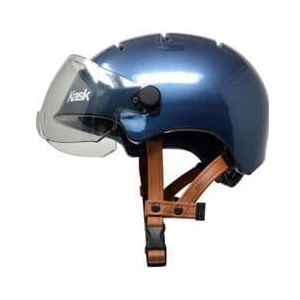 kask urban lifestyle city helm blauw petrol