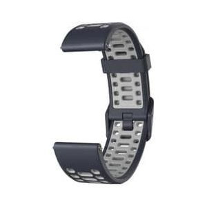 siliconenband coros apex 42 mm  pace 2 original blue dark navy