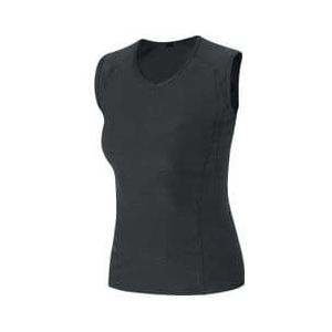 women s sleeveless baselayer gore wear black