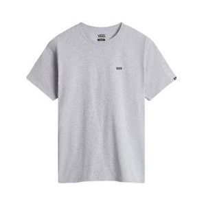 vans left chest logo tee unisex athletic grey black