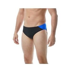 tyr heren hexa splice racer zwempak zwart blauw