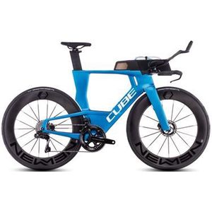 cube aerium c 68x slt triatlonfiets shimano dura ace di2 12s 700 mm nevelblauw 2025