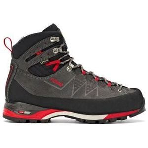 asolo traverse gv gore tex grey red men s hiking shoes