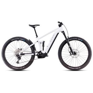 cube stereo hybrid one44 exc 800 elektrische volledig geveerde mtb shimano deore xt 12s 800 wh 29  marble white 2025