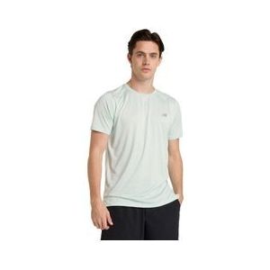 new balance sport essentials heren groen shirt met korte mouwen