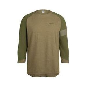 rapha trail 3 4 mouw jersey khaki